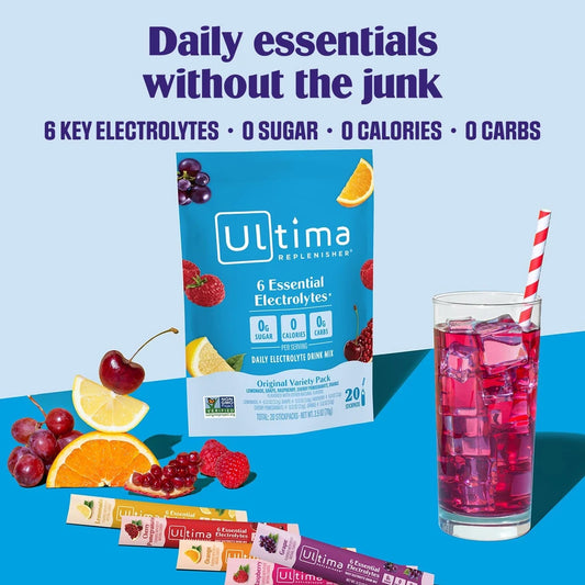 Electrolyte Hydration Powder Packets