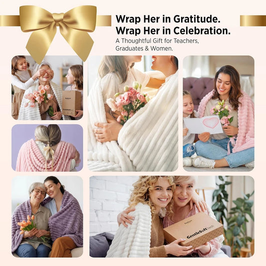 Bedsure GentleSoft Fleece Throw