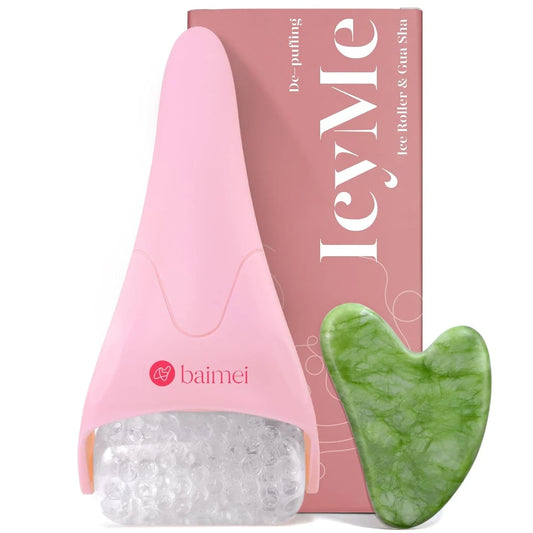 Baimei IcyMe Ice Roller and Gua Sha Set